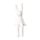 thumbnail image 1 of Figuras de conejo sentado de cerámica, esculturas de animales para estanterías de hoteles y oficinas. blanco M, 1 of 8