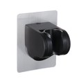 thumbnail image 1 of Soporte ajustable adhesivo negro para cabezal de ducha GwernKB, 1 of 8