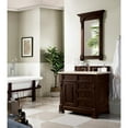 thumbnail image 4 of James Martin Vanities 36" Single Vanity, Burnished Mahogany w/ 3 CM Eternal Marfil Quartz Top, 4 of 5