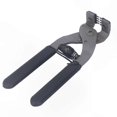 thumbnail image 3 of High-Quality Carbon Steel Awl with Black Handle for Leather Crafting Projects Silent Pliers Design 4mm 4 Teeth Tool, 3 of 5