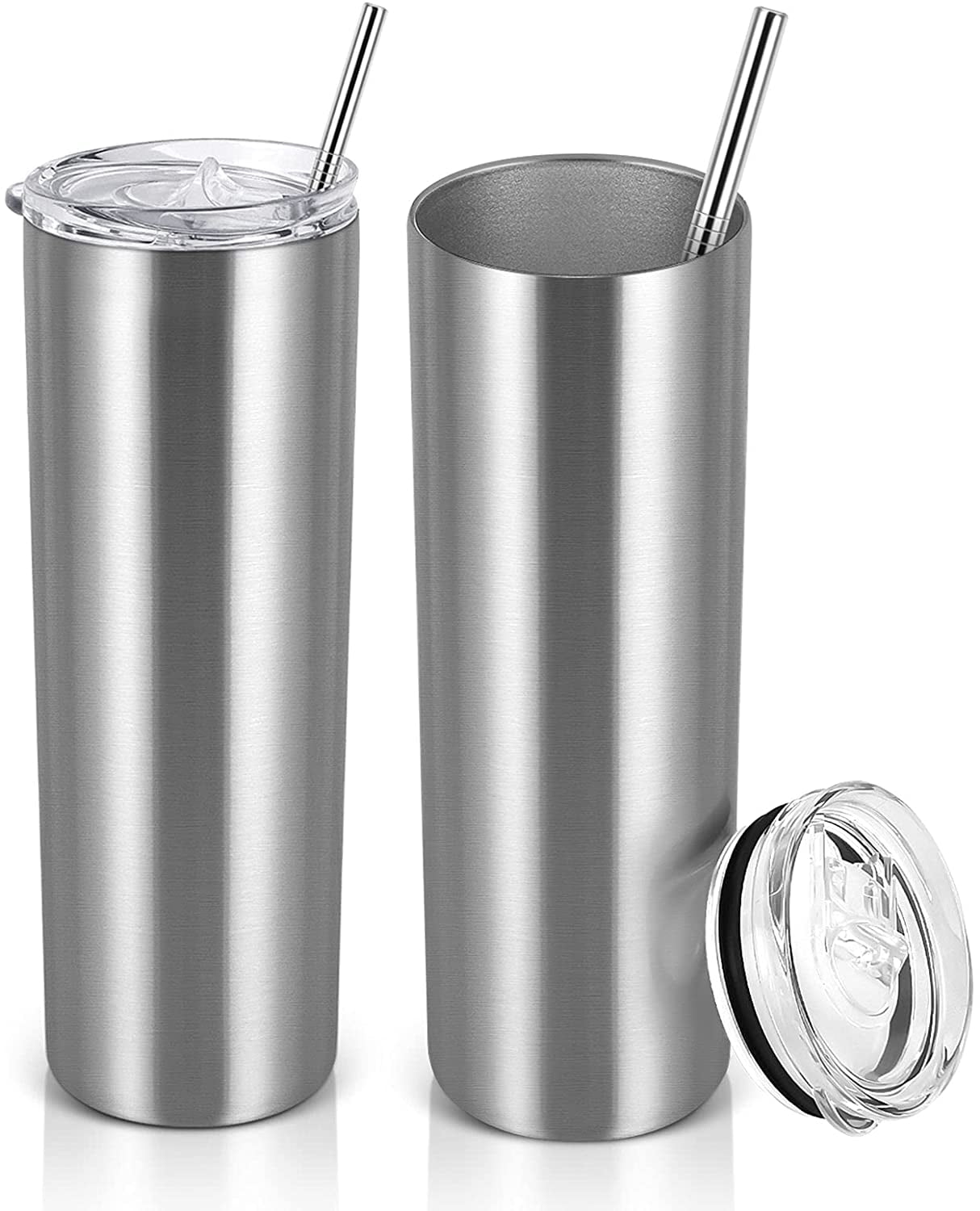 MakerFlo Crafts Tapered Tumbler, Stainless Steel, 32oz