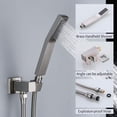 thumbnail image 2 of American Imaginations Wall Mount Stainless Steel Shower Kit In Brushed Nickel Color AI-34369, 2 of 6