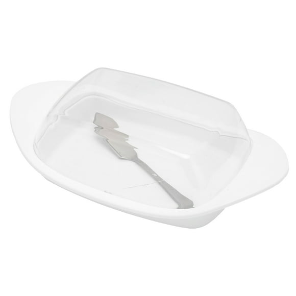 Suministros de cocina PP de alimentaria con tapa de plato de mantequilla en forma de barco ANGGREK Otros