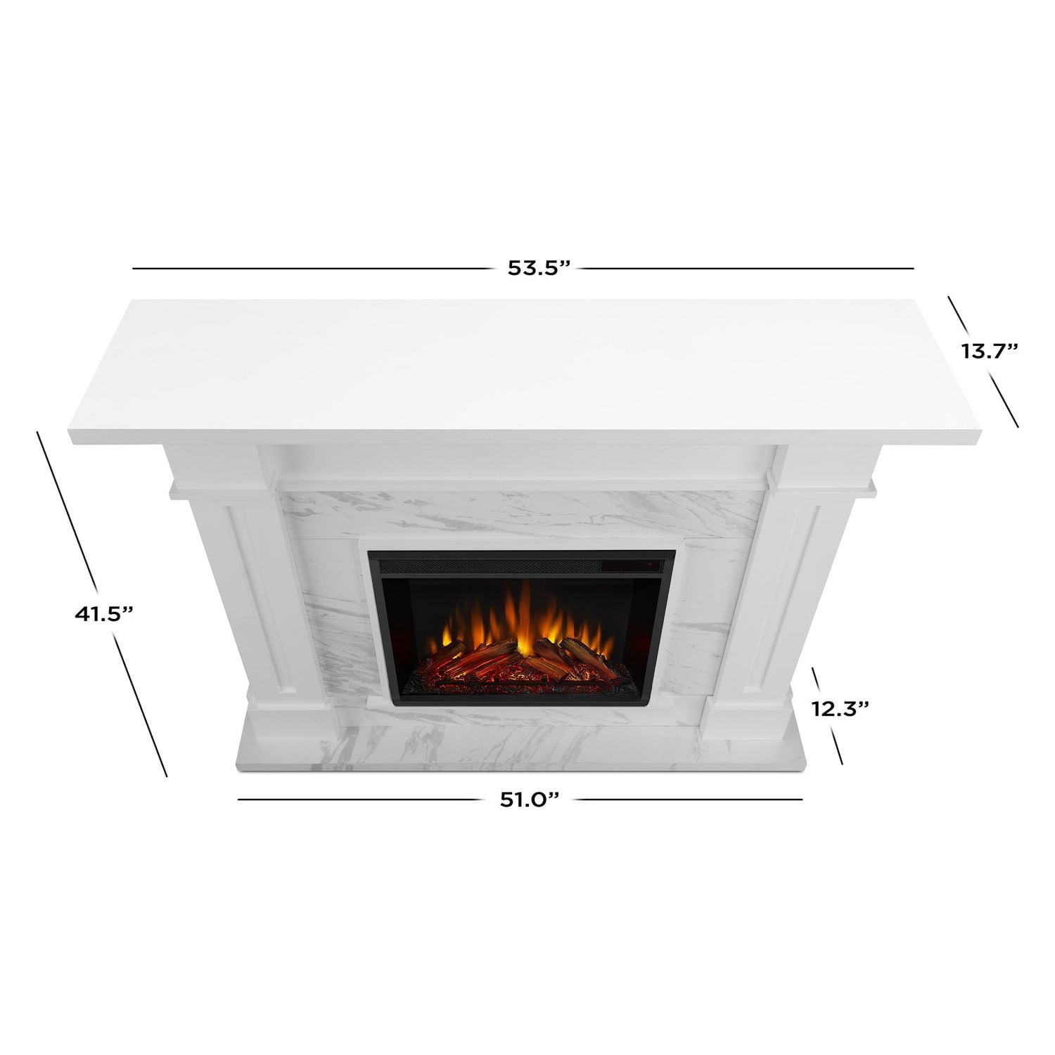 Kipling 54" Electric Fireplace