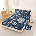 thumbnail image 2 of Erosebridal Camping Accessories Full Size Sheets 4-Piece for Kids Boys Girls,Camping Theme Bed Sheets for Teens,Ultra Soft Home Decor, 2 of 5