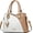 A Er White Khaki, variant on Purses and Handbags for Women Tote PU Leather Ladies Satchel Top Handle Crossbody Bag | PU Leather, Ladies, Top Handle, Crossbody