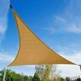 thumbnail image 4 of Outdoor Sun Shade Sails Canopy Cover Net Triangle Shape for Patio Garden 3*3*3M,, 4 of 5
