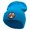 Aqua, variant on Rad Dad Embroidered 12 Inch Long Knitted Beanie - Aqua OSFM