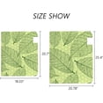 thumbnail image 3 of Coolnut Mailbox Covers, Magnetic Standard Size Green Leaves Mermaid Skins Seasonal Mail Wraps for Home Outdoor Decor, 20.7"x18.03", 3 of 5