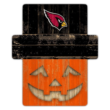 Arizona Cardinals 12 x 12 Jack-O-Lantern Display