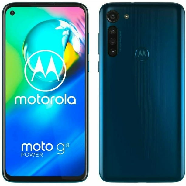 geïrriteerd raken Ga lekker liggen wakker worden Motorola Moto G8 Power XT2041-1 64GB Hybrid Dual SIM GSM Unlocked Android  SmartPhone - Capri Blue - Walmart.com