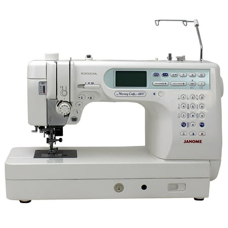 Janome Memory Craft 6600p - Janome Memory Craft 6600P Professional Computerized Sewing Machine