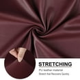 thumbnail image 5 of Unique Bargains Waterproof Bar Stool Covers for Short Back Chair Burgundy 4PCS, 5 of 8