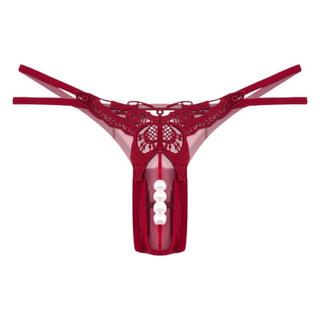 Crotchless Underwear Thong Underwear Women Thongs Custom Women Panties