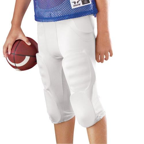 Youth Solo Polyester Football Pants, Black by Alleson Athletic
