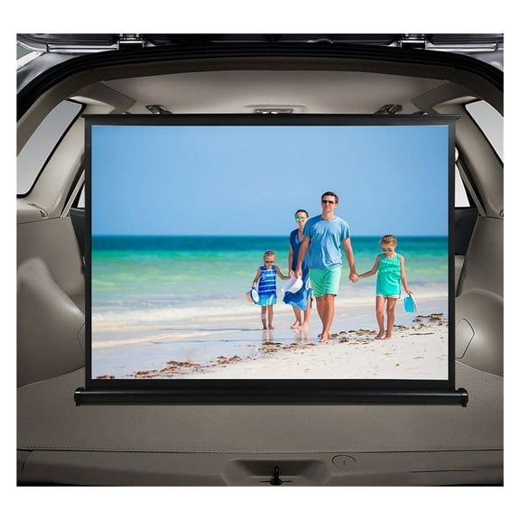 Home Theater Portable Projector Screen 40 50 Inch Matte White Fabric Projection Screen For Outdoor Trading Meeting ,Wrinkle-Resistant Design