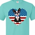 thumbnail image 4 of Inktastic Boston Terrier Dog US Flag July 4th T-Shirt, 4 of 5
