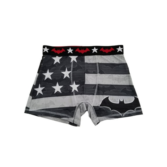 Mens US Flag Bat Man Symbol Batman Patriotic Boxer Briefs XX-Large