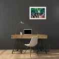 thumbnail image 3 of Macke, August 32x24 White Modern Wood Framed Museum Art Print Titled - Promenade, 3 of 4