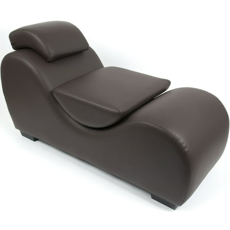 Venetian Worldwide Versa Chair V 2 In Brown Leatherette