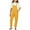 Yellow, variant on Kid Girls Summer Jumpsuits Casual School Romper Yellow Overalls with Side Pockets Spring Summer Romper Tween Girls Trendy Stuff 7-8 Years