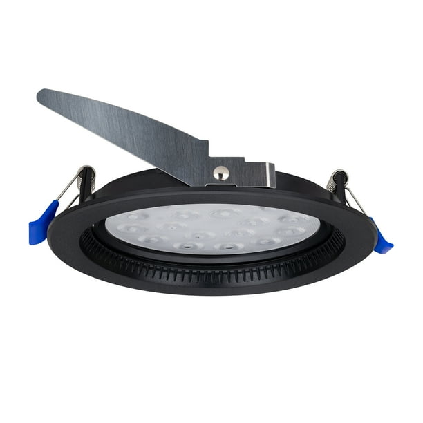 Estevez Spot LED Dirigible 12W CCT Switch Ø137 mm, Modelo Dots CCT, Color Negro