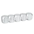 thumbnail image 1 of Juego de dados de Metal de 6 lados juego de dados DND de aleación de aluminio de 5 piezas con caja de almacenamiento juego de mesa accesorios de dados para juegos de póquer ANGGREK  Otros, 1 of 8