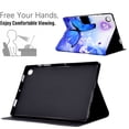 thumbnail image 4 of SaniMore for Lenovo Tab M10 Plus 3rd Gen 10.6 inch 2022 TB-125F/128F Case, PU Leather Wallet Flip Case with Auto Wake/Sleep Card Cash Slots Multiple Viewing Angles Protective Cover, Blue Butterfly, 4 of 9