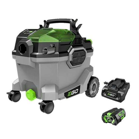 EGO Power  9 Gallon Wet/dry Vacuum With 5Ah Battery And Charger Kit