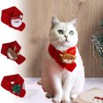 thumbnail image 1 of Ganfancp Bufanda de Punto para Mascotas Pussy Dog Warm Headband Christmas Winter Festival Decoration Scarf Suitable For Small Medium Dogs Ofertas de La Semana 1X Bufanda, 1 of 6