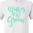 thumbnail image 4 of Inktastic Wedding Mother of the Groom in Teal T-Shirt, 4 of 5