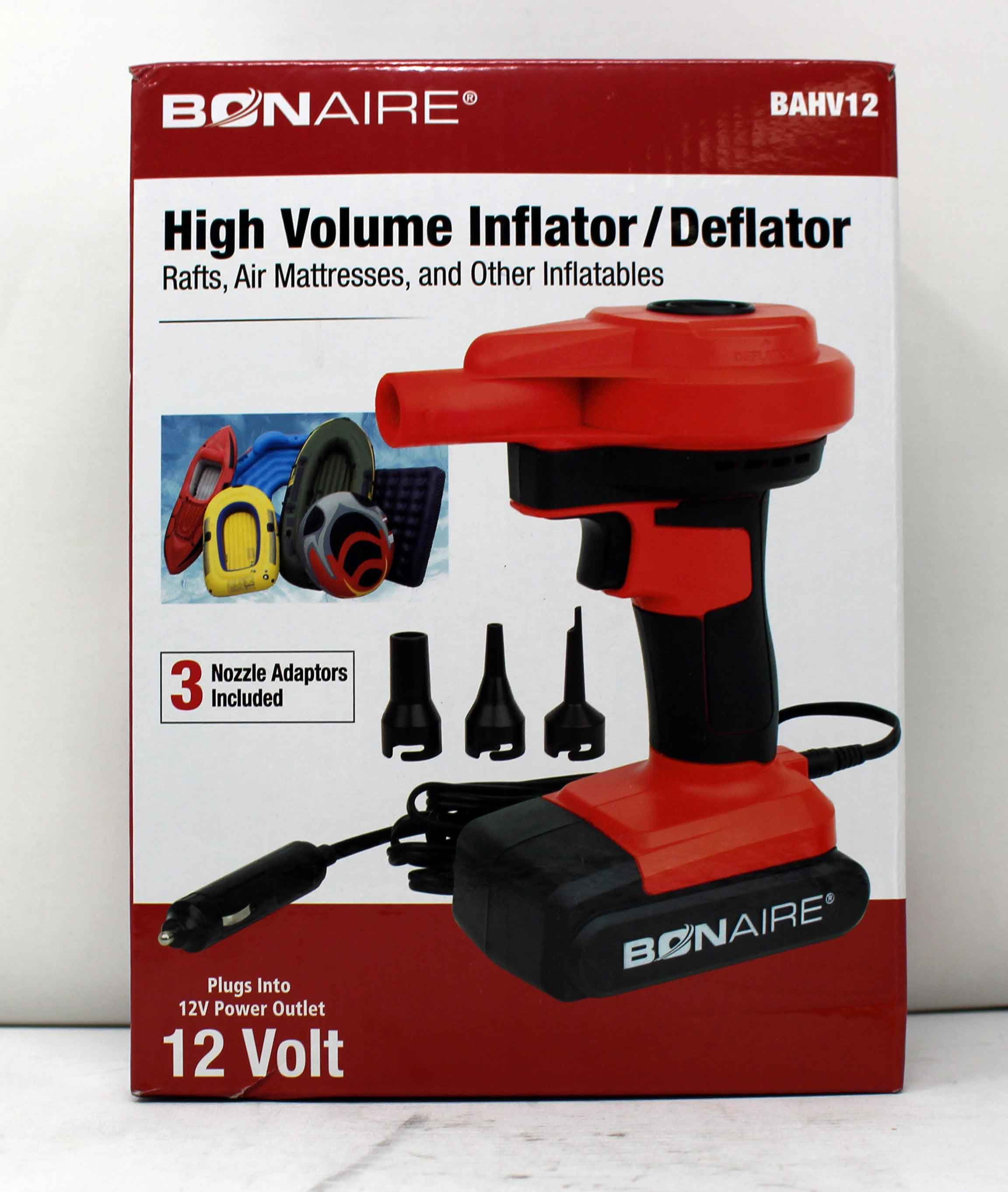 BonAire High Volume Inflator/Deflator 12 Volt