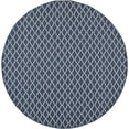 thumbnail image 1 of Safavieh Courtyard Navy Indoor Outdoor Rug - Round 7'10", 1 of 5