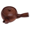 thumbnail image 1 of Wooden Tea Pot, Traditional Style Tea Pot Light Weight Wood Material  For Office, 1 of 8