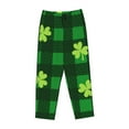 thumbnail image 4 of Kll Womens Happy St. Patrick'S Day5 Print Pajama Pants Soft Pajama Bottoms For Women Cozy Lounge Pants, 4 of 9