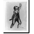 thumbnail image 2 of Historic Framed Print, Dancing figure, 17-7/8" x 21-7/8", 2 of 9