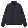 thumbnail image 3 of Womens Outdoor Jacket Lightweight Breathable Windbreaker with Pockets for Everyday Outerwear Activities Black,XXL, 3 of 3