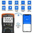 thumbnail image 4 of BTMETER Digital Multimeter, Handheld TRMS 6000 Multi Meter Auto Range Voltmeter Ammeter Measure AC DC Volt Amp Ohm Continuity Capacitance Frequency Diode hFE Transistor Temp 770HC-APP, 4 of 4