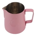 thumbnail image 2 of Frothing Pitcher, 304 Stainless Steel Multipurpose Milk Frothing Pitcher Beautiful  For Cafe Pink, 2 of 8
