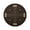 A Cross-Shaped Lace Pattern, variant on Round Placemat Heat Resistant & Wrinkle-Free Dining Table Decor Placemat For Home & Weddings Teal Blue and Beige