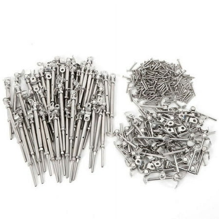 

T316 Stainless Steel Hardware Threaded Tensioner End Fittings 1/8 Cable Railing
