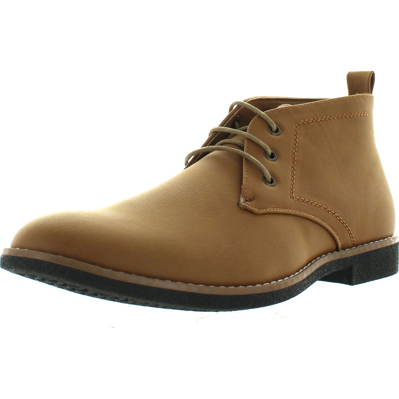 Arider COOPER-03 Men's High-Top Lace Up Chukka Ankle Booties, Camel, 7. ...