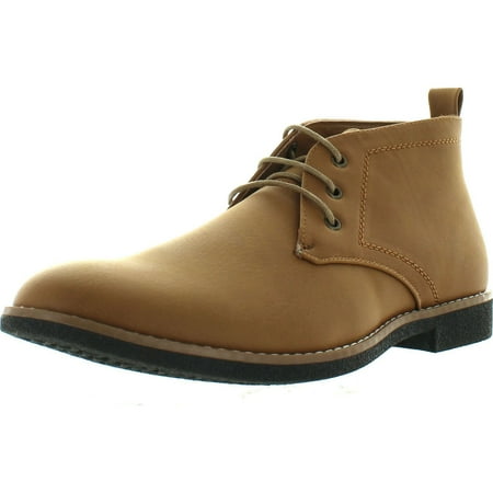 

Arider COOPER-03 Men s High-Top Lace Up Chukka Ankle Booties Camel 7.5