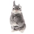 thumbnail image 4 of Animal de peluche Juguete simulación felpa crouch conejo lindo muñeca regal gris Sunnimix Juguete de conejo de simulación, 4 of 8
