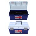 thumbnail image 4 of Organizer Box, Large Capacity Double Layers Craft Box Premium Plastic  For Home For Office For Work, 4 of 8