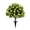 Yellow, variant on 24" Artificial Boxwood Topiary Ball Trees with Ground Spike, UV and Rain Resistant Greenery Shrubs, Evergreen for Garden, Patio, Porch, Yard, Outdoor Indoor Décor