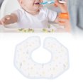 thumbnail image 4 of Baberos Unisex Para Bebés, Baberos Para Bebés Baberos Para La Dentición Del Bebé Baberos Absorbentes Para Bebés Lavable A Máquina Para Bebés Para Niños Pequeños OTVIAP Azul claro, 4 of 8