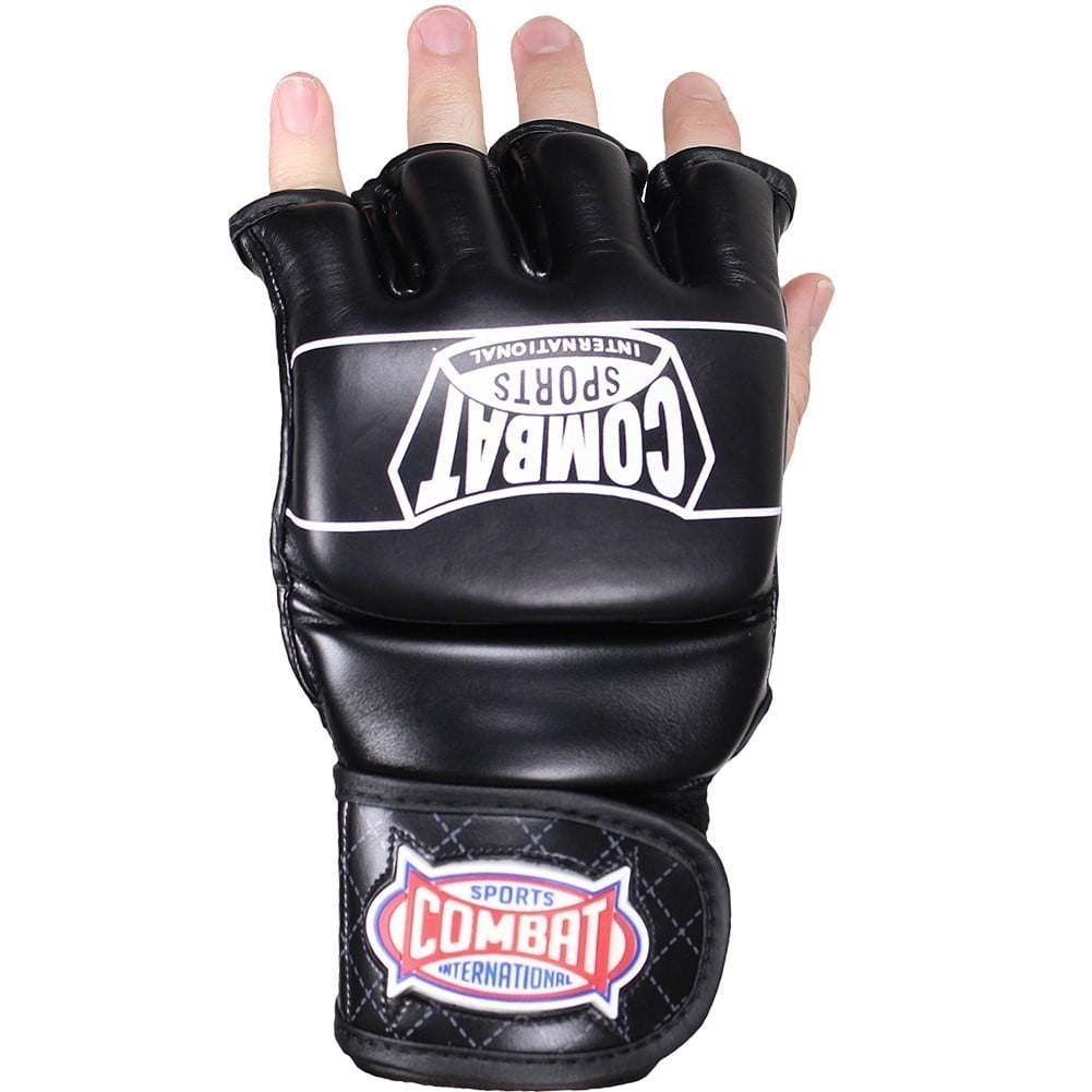 Combat Sports Traditional MMA Fight Gloves Regular Black / Red