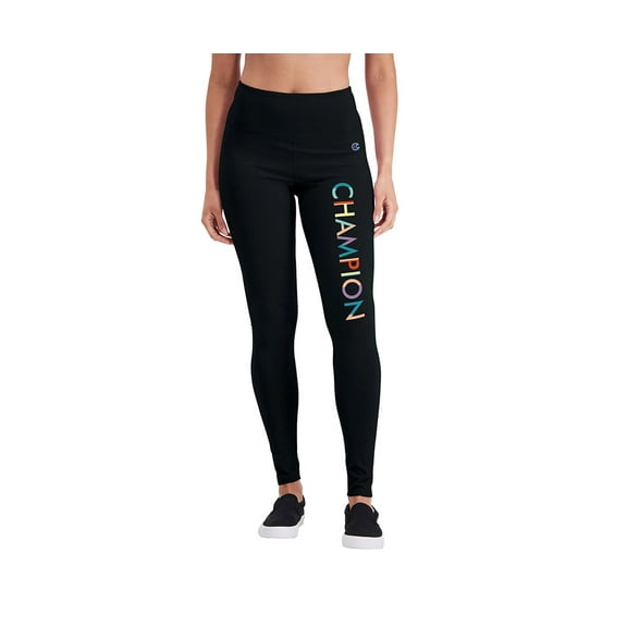 Champion Everyday Legging Womens Active Pants Size Xs, Color: Black
