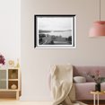 thumbnail image 3 of Historic Framed Print, [Lower Saranac Lake from the Algonquin, Adirondack Mountains], 17-7/8" x 21-7/8", 3 of 9